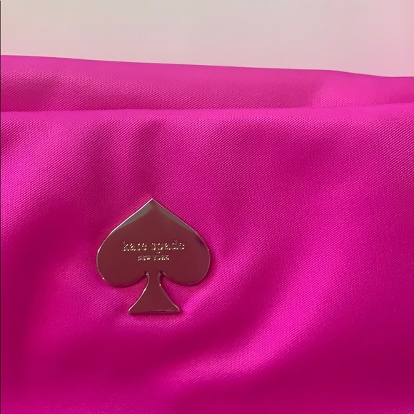 NWOT Kate Spade Pink Nylon Handbag - Picture 2 of 6